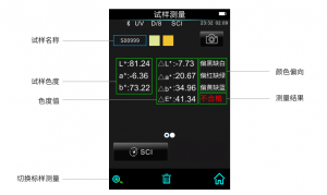 色差寶顏色指數(shù)如何設置，色差寶檢測設置